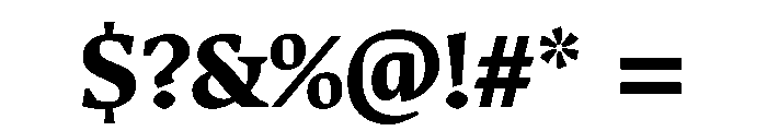 Alyamama 800 Font OTHER CHARS