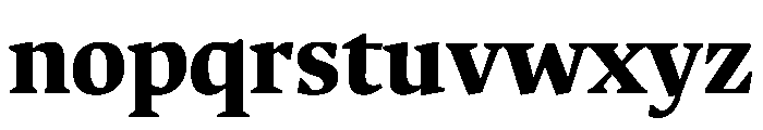 Alyamama 800 Font LOWERCASE