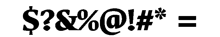 Alyamama 900 Font OTHER CHARS