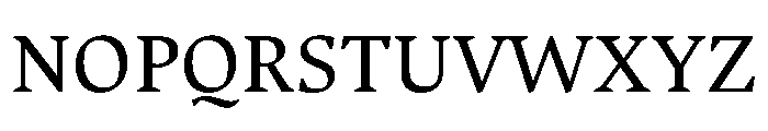 Alyamama Regular Font UPPERCASE