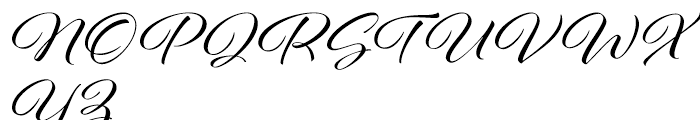 Al Fresco Regular Font UPPERCASE