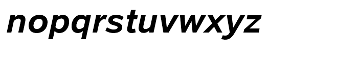 Albany Bold Italic Font LOWERCASE