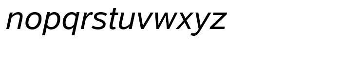 Albany Italic Font LOWERCASE
