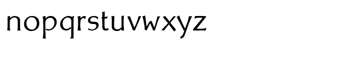 Albe Sans Regular Font LOWERCASE