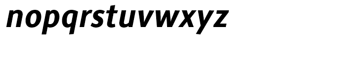 Alber New Bold Italic Font LOWERCASE