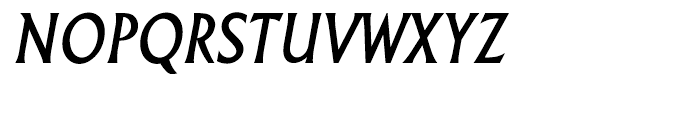 Albertus Italic Font UPPERCASE