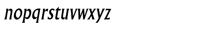 Albertus Italic Font LOWERCASE