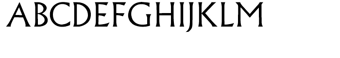 Albertus Light Font UPPERCASE