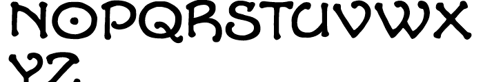 Alchemite Regular Font LOWERCASE