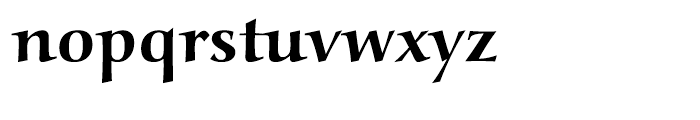 Alcuin Bold Font LOWERCASE