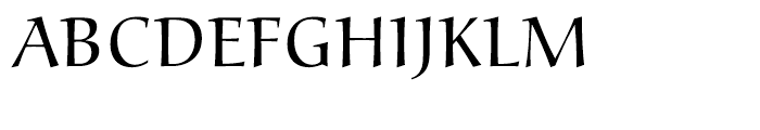 Alcuin Light Font UPPERCASE