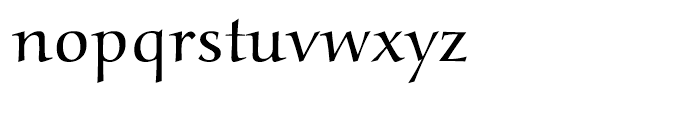 Alcuin Light Font LOWERCASE