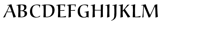 Alcuin Regular Caps Font UPPERCASE