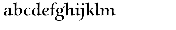 Alcuin Regular Font LOWERCASE