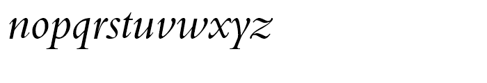 Aldine 401 BT Italic Font LOWERCASE
