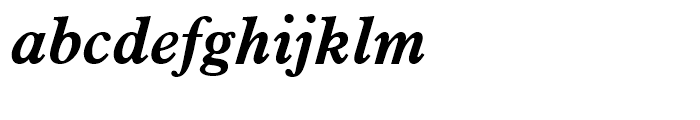 Aldine 721 Bold Italic Font LOWERCASE