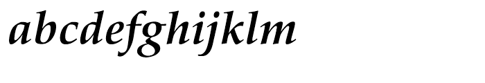 Aldus nova Book Bold Italic Font LOWERCASE