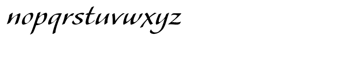 Alexa Regular Font LOWERCASE