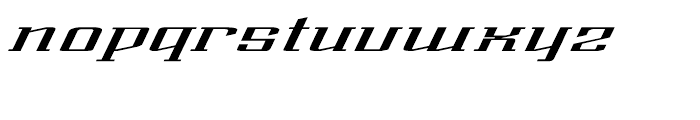 Alexander Medium Oblique Font LOWERCASE