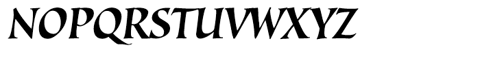 Alexia Classic Italic Font UPPERCASE