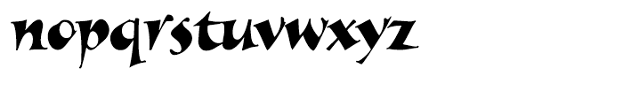 Alexia Classic Font LOWERCASE