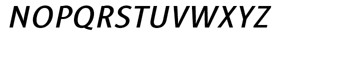 Alfabetica Semi Bold Italic Font UPPERCASE