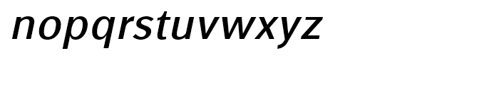 Alfabetica Semi Bold Italic Font LOWERCASE