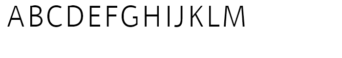 Alfabetica Thin Font UPPERCASE
