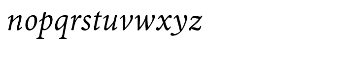 Alia JY Italic Font LOWERCASE