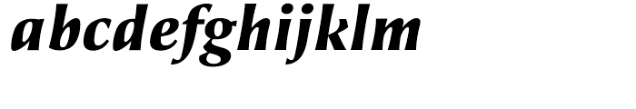 Alinea Incise Bold Italic Font LOWERCASE