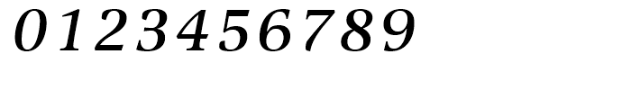 Alinea Serif Italic Font OTHER CHARS
