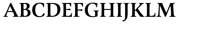 Alinea Serif Medium Font UPPERCASE