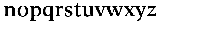 Alinea Serif Medium Font LOWERCASE