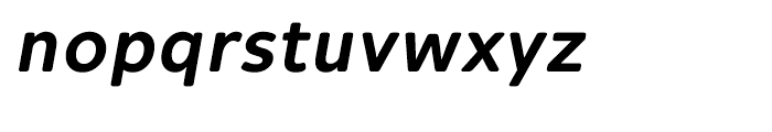 Alleyn Semibold Italic Font LOWERCASE
