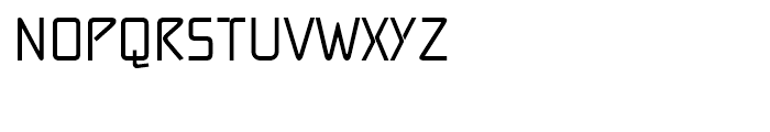 Alpha Delta Plain Font UPPERCASE