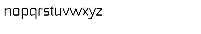 Alpha Delta Plain Font LOWERCASE