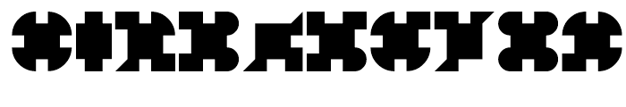 Alpha Geometrique Black Font OTHER CHARS