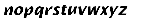 Alphabet Bold Italic Font LOWERCASE