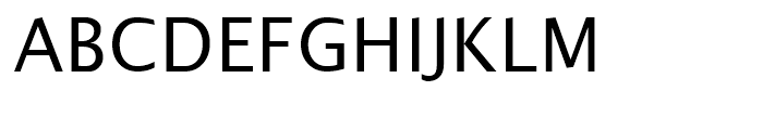 Alphabet Regular Font UPPERCASE