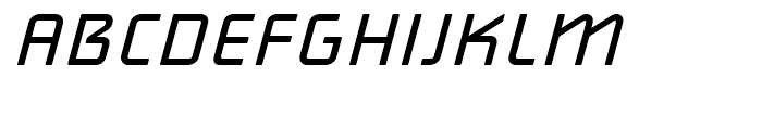 Alphaville Oblique Font UPPERCASE