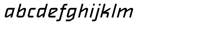 Alphaville Oblique Font LOWERCASE