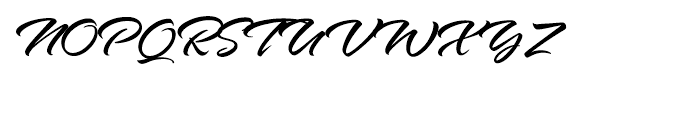Alpine Script Regular Font UPPERCASE