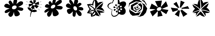 Altemus Flowers Regular Font OTHER CHARS