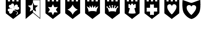 Altemus Shields Regular Font OTHER CHARS