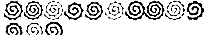 Altemus Spirals Regular Font LOWERCASE