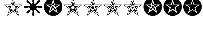 Altemus Stars Two Font OTHER CHARS