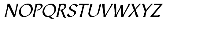 Altra Two Italic Font UPPERCASE