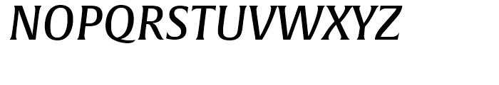 Alverata Medium Italic Font UPPERCASE
