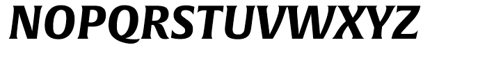 Alverata Pan European Bold Italic Font UPPERCASE