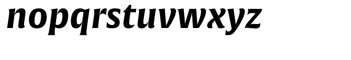 Alverata Pan European Bold Italic Font LOWERCASE